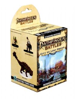 PATHFINDER -  BOOSTER PACK - CITY OF LOST OMENS 4 COLLECTIBLE FIGURES -  PATHFINDER BATTLES DEEP CUTS
