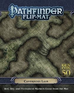 PATHFINDER -  CAVERNOUS LAIR -  FLIP-MAT