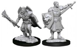PATHFINDER DEEP CUTS UNPAINTED MINIATURES -  HUMAN CHAMPION MALE -  RPG MINIATURE