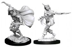 PATHFINDER DEEP CUTS UNPAINTED MINIATURES -  HUMAN ROGUE FEMALE -  RPG MINIATURE