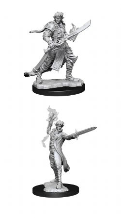 PATHFINDER DEEP CUTS UNPAINTED MINIATURES -  MALE ELF MAGUS -  RPG MINIATURE