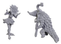 PATHFINDER DEEP CUTS UNPAINTED MINIATURES -  SUNFLOWER LESHY AND FRUIT LESHY -  RPG MINIATURE