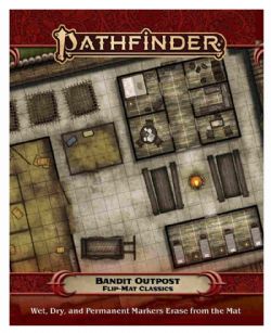 PATHFINDER -  FLIP-MAT CLASSIC - BANDIT OUTPOST -  FLIP-MAT CLASSIC