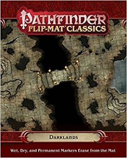 PATHFINDER -  FLIP-MAT CLASSIC - DARKLANDS -  FLIP-MAT CLASSIC