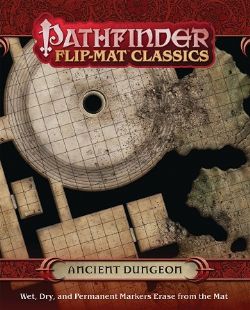 PATHFINDER -  FLIP-MAT CLASSICS - ANCIENT DUNGEON -  FLIP-MAT