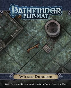 PATHFINDER -  FLIP-MAT - WICKED DUNGEON -  FLIP-MAT