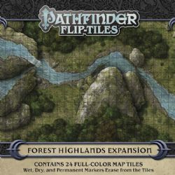 PATHFINDER -  FLIP-TILES - FOREST HIGHLANDS EXPANSION SET -  FLIP-TILES