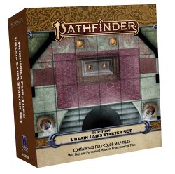 PATHFINDER -  FLIP-TILES - MAP TILES - VILLAIN LAIRS STARTER SET -  FLIP-TILES
