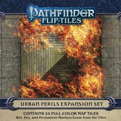 PATHFINDER -  FLIP-TILES - URBAN PERILS EXPANSION SET -  FLIP-TILES