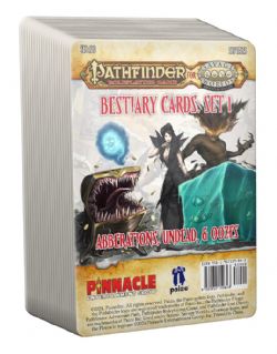 PATHFINDER FOR SAVAGE WORLDS -  BESTIARY CARDS PACK 1 – ABERRATIONS, UNDEAD, & OOZES (ENGLISH) -  CARDS ACCESSORY SW
