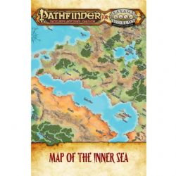 PATHFINDER FOR SAVAGE WORLDS -  MAP OF THE INNER SEA (ENGLISH)