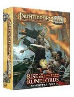 PATHFINDER FOR SAVAGE WORLDS -  RISE OF THE RUNELORD (ENGLISH)
