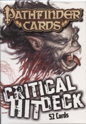 PATHFINDER -  GAME ADD-ON - CRITICAL HIT DECK (P52) -  CARDS ACCESSORY