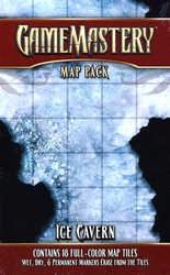 PATHFINDER -  GAMEMASTERY MAP PACK - ICE CAVERN -  MAP PACK