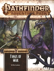 PATHFINDER -  IRONFANG INVASION: FANGS OF WAR (ENGLISH) -  FIRST EDITION