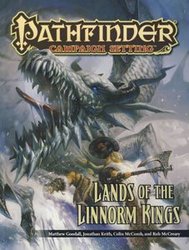 PATHFINDER -  LANDS OF THE LINNORM KINGS (ENGLISH) -  FIRST EDITION