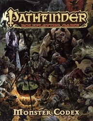 PATHFINDER -  MONSTER CODEX (ENGLISH) -  FIRST EDITION