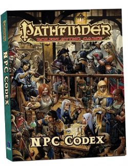 PATHFINDER -  NPC CODEX - POCKET EDITION (ENGLISH) -  FIRST EDITION