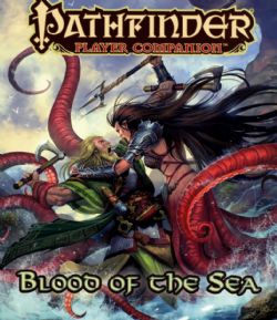 PATHFINDER -  PLAYER COMPANION - BLOOD OF THE SEA -  FIRST EDITION