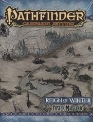 PATHFINDER -  REIGN OF WINTER : POSTER MAP FOLIO