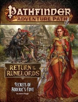 PATHFINDER -  RETURN OF THE RUNELORDS: SECRETS OF RODERICK'S COVE (ENGLISH) -  FIRST EDITION