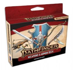 PATHFINDER -  WEAPONS & ARMOR DECK (ENGLISH) -  SECOND EDITION
