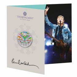 PAUL MCCARTNEY - COLORED VERSION -  2024 UNITED KINGDOM COINS