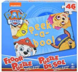 PAW PATROL -  FLOOR PUZZLE - PEEK-A-BOO! - 46 PIECES