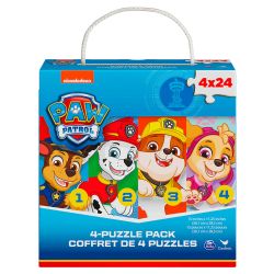 PAW PATROL -  PUZZLE BUNDLE - FOUR PUZZLES IN ONE BOX