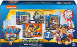 PAW PATROL -  PUZZLE BUNDLE - SEVEN PUZZLES IN ONE BOX