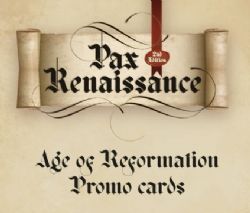 PAX RENAISSANCE -  AGE OF REFORMATION PROMO CARDS (ENGLISH)
