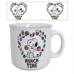 PEANUTS -  MUNCH TIME -  CERAMIC MUG