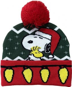 PEANUTS -  SNOOPY AND WOODSTOCK HUGGING BEANIE
