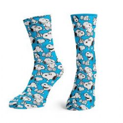 PEANUTS -  SNOOPY FACES SUBLIMATED SOCK