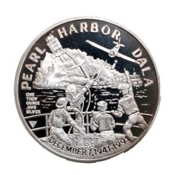 PEARL HARBOR -  1991 SOLOMON ISLANDS COINS