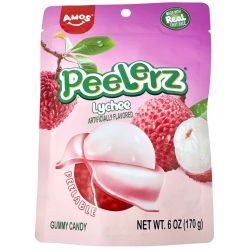 PEELERZ -  PEELABLE LYCHEE GUMMY (170 G)