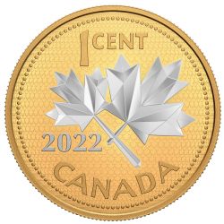 PENNY'S HISTORY -  10TH ANNIVERSARY OF THE FAREWELL TO THE PENNY -  2022 CANADIAN COINS