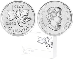 PENNY'S HISTORY -  FAREWELL TO THE PENNY -  2012 CANADIAN COINS