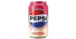 PEPSI -  STRAWBERRY AND CREAM ZERO SUGAR CAN (330ML)