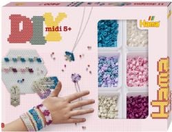 PERLES HAMA -  STRIPED BEADS ACTIVITY BOX (2400 PIECES) 3712