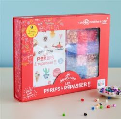 PERLES -  JE DÉCOUVRE LES PERLES À REPASSER !! : COFFRET (FRENCH V.)