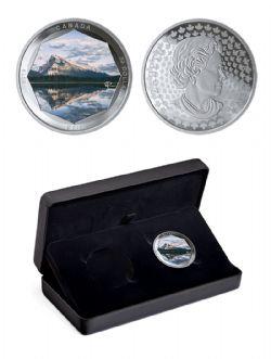 PETER MCKINNON PHOTO SERIES -  MOUNT RUNDLE (COIN IN SUB-BOX) -  2019 CANADIAN COINS 02