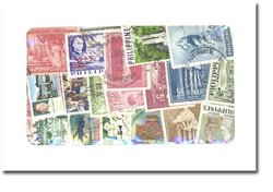 PHILIPPINES -  450 ASSORTED STAMPS - PHILIPPINES