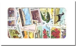 PHILIPPINES -  500 ASSORTED STAMPS - PHILIPPINES