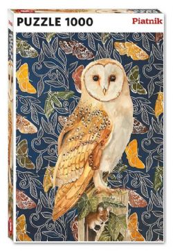 PIATNIK -  BARN OWL WITH MOUSE (1000 PIECES)