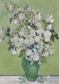 PIATNIK -  STILL LIFE: VASE OF ROSES (1000 PIECES) -  VINCENT VAN GOGH
