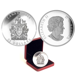 PIEDFORT -  THE COAT OF ARMS OF CANADA -  2016 CANADIAN COINS