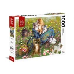 PIERRE BELVÉDÈRE -  CATS IN THE GARDEN (1000 PIECES)