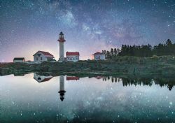 PIERRE BELVÉDÈRE -  LIGHTHOUSE UNDER THE MILKY WAY (1000 PIECES)