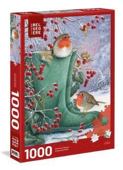 PIERRE BELVÉDÈRE -  WINTER BIRDS (1000 PIECES) -  CHRISTMAS SCENES